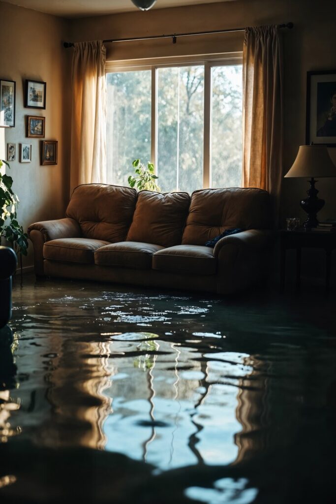 Water or Flood Damage house