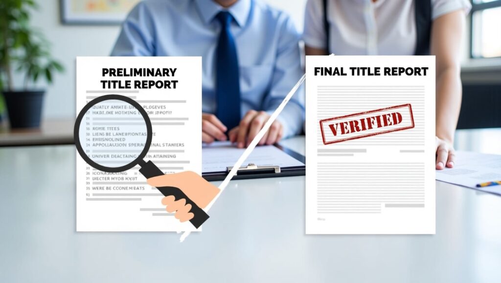 Preliminary Title Report vs. Title Report: What Sets Them Apart?