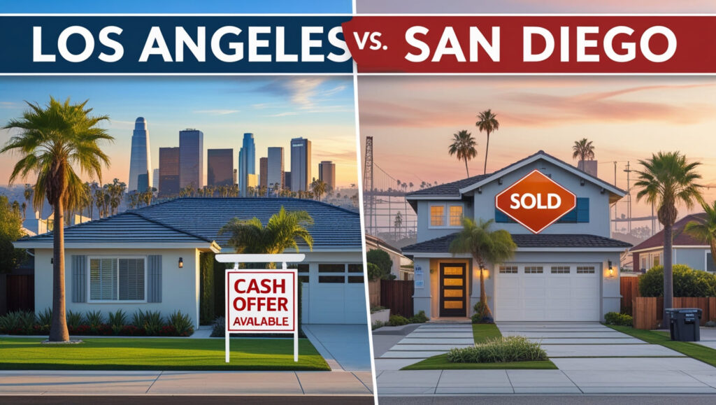 los Angeles vs san diego 